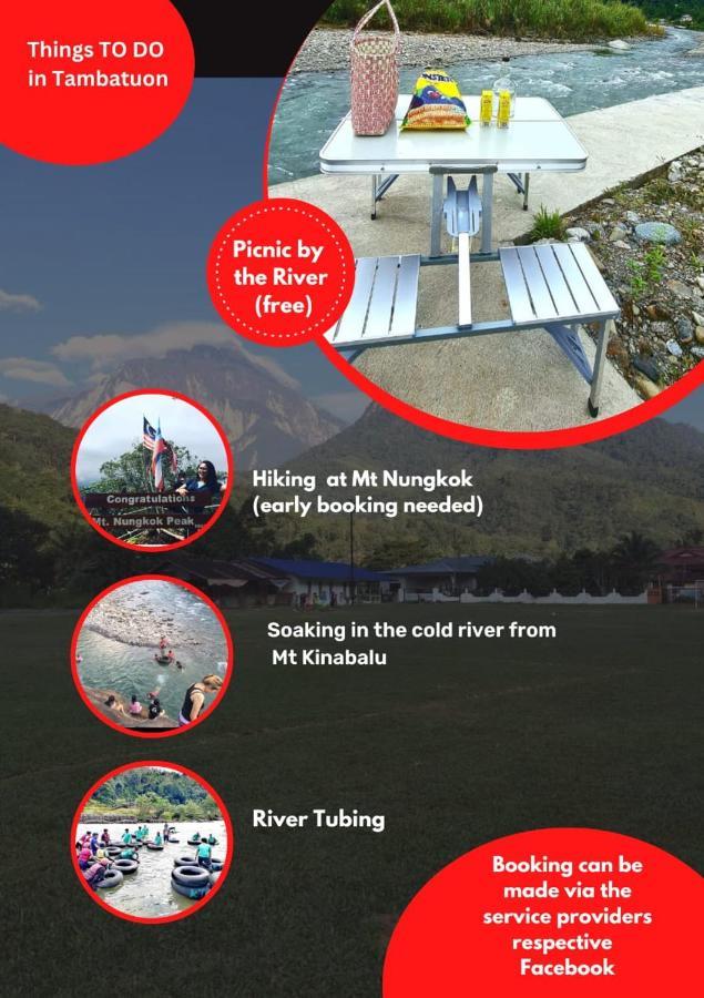 Rainbow Lodge Tambatuon Kota Belud Экстерьер фото